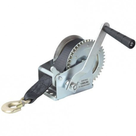 Treuil manuel  à sangle 540Kg - Remorques Discount