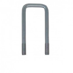Bride d'assemblage tube carré 80x40 largeur 40 mm - Remorques Discount