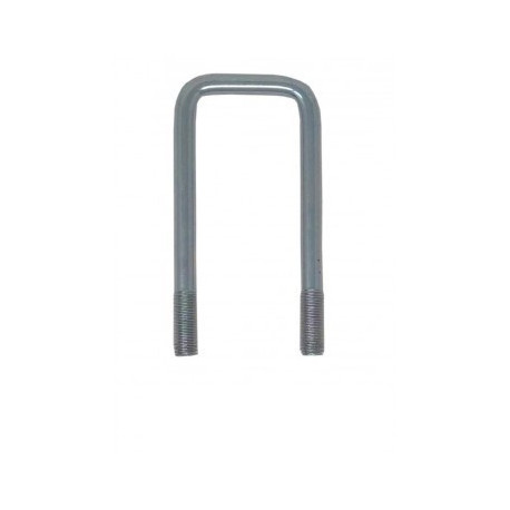 Bride d'assemblage tube carré 80x40 largeur 40 mm - Remorques Discount
