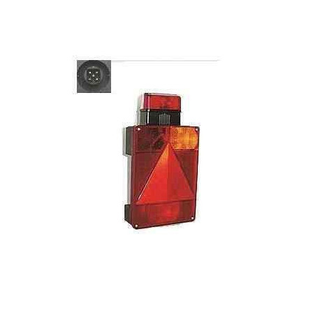 Feu remorque RADEX 6800 droit – 5 fonctions, feu de gabarit et recul