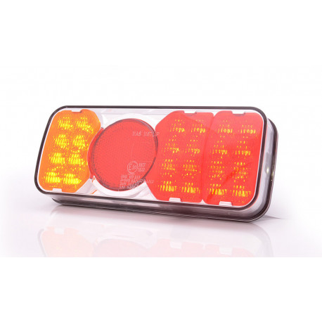 Feu arrière réversible à LED 4 fonctions pour remorque - Remorques Discount 