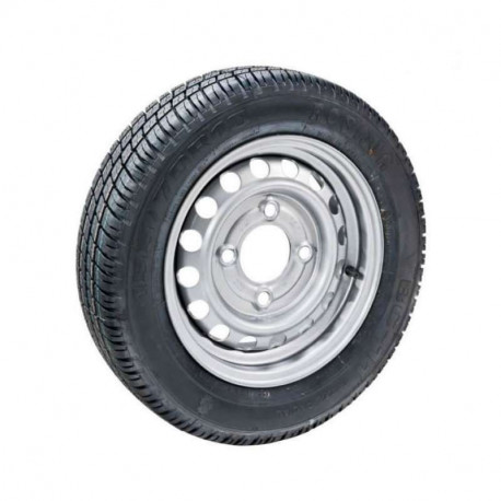 Roue Complète 14" 175R14C 4 Trous 130 Déport 20 Renforcée