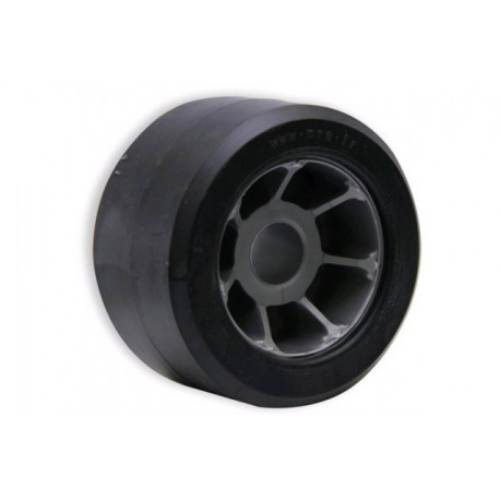  Galet noir 90x53 alésage 21 - Remorques Discount