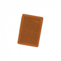 Catadioptre autocollant blanc pour remorque - Remorques Discount 