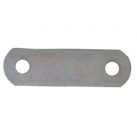 Plaquette d'assemblage 2 trous 40 - Remorques Discount 
