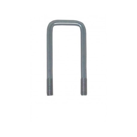 Bride tube carré 60x30 - Remorques Discount 