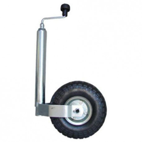 Roue Jockey Gonflable Ø48 mm – Idéale pour Remorque