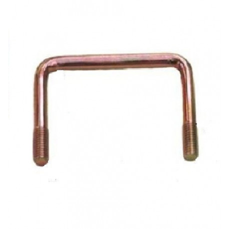 Bride d'assemblage tube carré 180x80 largeur 180 - Remorques Discount 