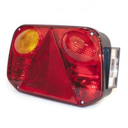 Feu gauche RADEX 2800 – 5 fonctions, antibrouillard, remorque Leader
