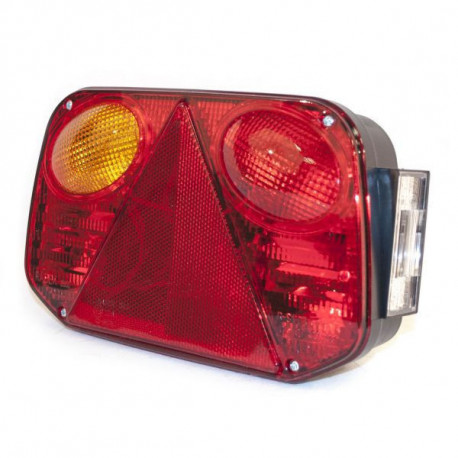 Feu gauche RADEX 2800 – 5 fonctions, antibrouillard, remorque Leader