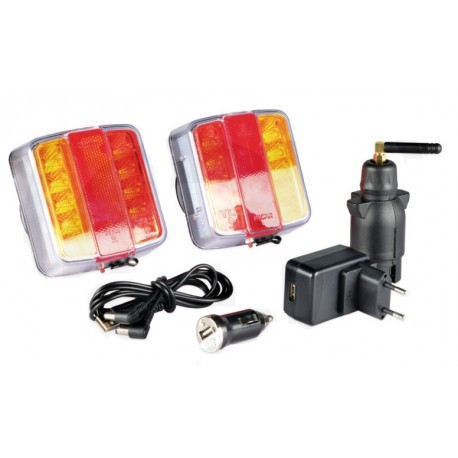Kit d’éclairage magnétique sans fil – LED 12/24V, autonomie 10h