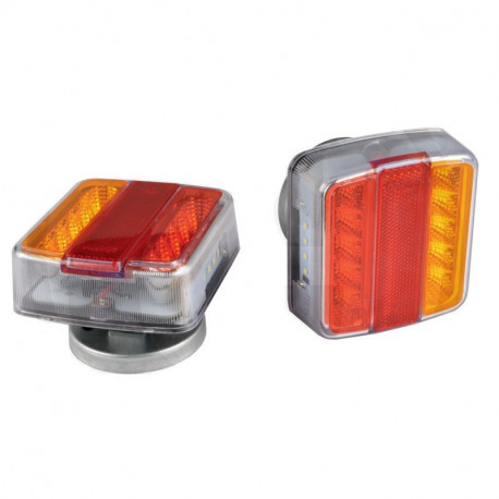 Kit d’éclairage magnétique sans fil – LED 12/24V, autonomie 10h