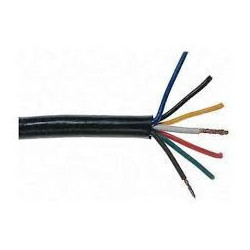 Câble Électrique 5 Conducteurs 5 x 1 mm² – Branchement Feux Remorque