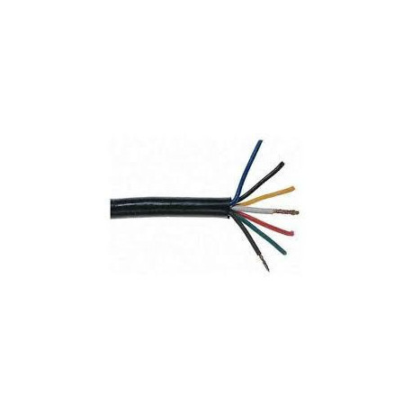 Câble Électrique 5 Conducteurs 5 x 1 mm² – Branchement Feux Remorque