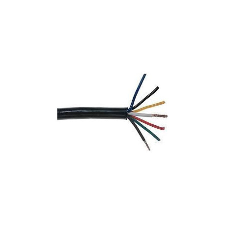 Câble électrique 7 conducteurs 7 x 1mm² - Remorques Discount 