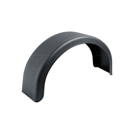 Garde boue remorque plastique 10 -12 noir