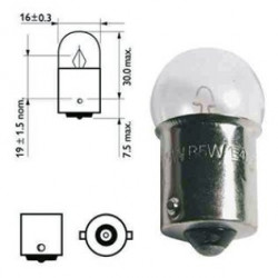 Ampoule graisseur 5w en 12v pour remorque - Remorques Discount