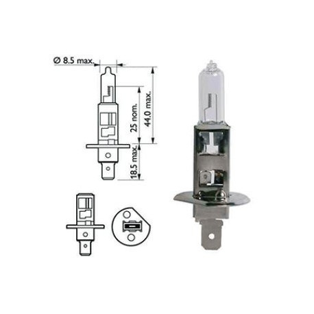 Ampoule H3 12V pour remorque- Remorques Discount