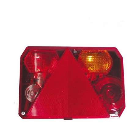 Cabochon de Feu RADEX 6400 Droit – 6 Fonctions – Remorque