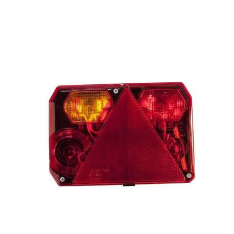 Cabochon de Feu RADEX 6400 Gauche – 6 Fonctions pour Remorque Leader