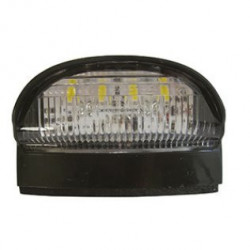 Eclaireur de plaque à Leds avec câble pour remorque - Remorques Discount 