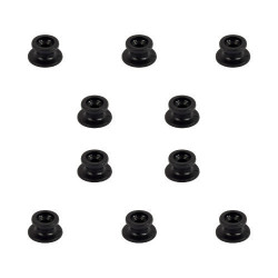 Attache bâche plastique noir (x10) - Remorques Discount