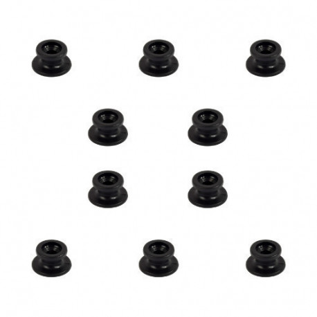 Attache bâche plastique noir (x10) - Remorques Discount