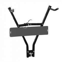 Porte-vélos pour remorque sur rotule compact - Remorques Discount 