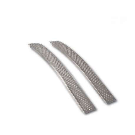 Paire de rampe pour remorque ALU 2m 400Kg - Remorques Discount 