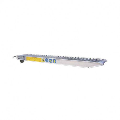 Rampes aluminium renforcées 2M50 pour remorque Remorques Discount 