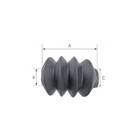 Soufflet de tête d'attelage Al-KO pour tête 2,8VB/351S﻿ - Remorques Discount 