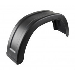 Garde boue remorque plastique noir Al-Ko 10"-12