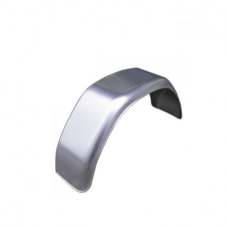 Garde-boue métal 14" galvanisé – Protection remorque