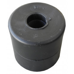 1/2 cône pour bobine de treuil noire 118x33 diam 14