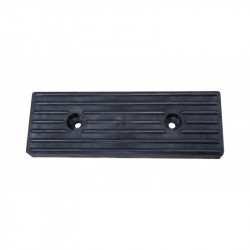 Patin noir pour remorque  140 x 60 mm﻿ - Remorques Discount 