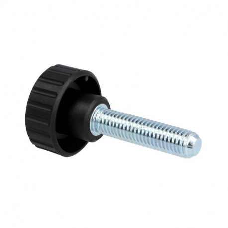 Molette 12mm noir pour remorque - Remorques Discount