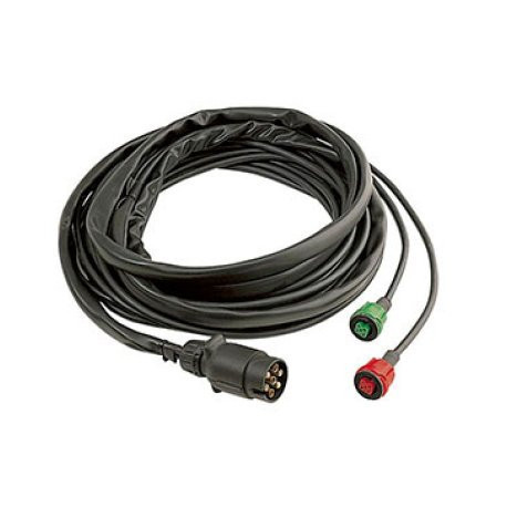 faisceau 2x5m avec connectique carrée - Remorques Discount 