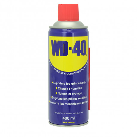 WD40 Aerosol 400ML - Solution Tout-en-Un pour Maintenance	